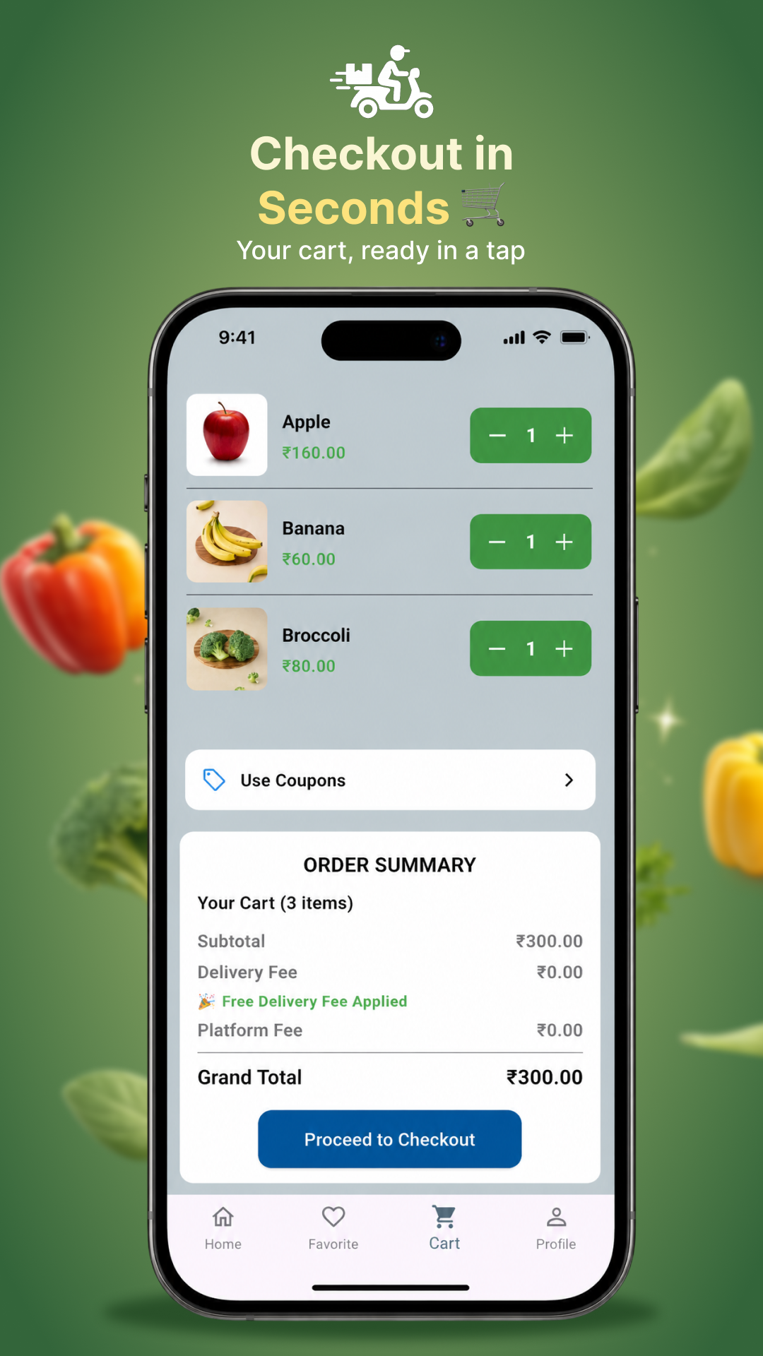 Cart screenshot