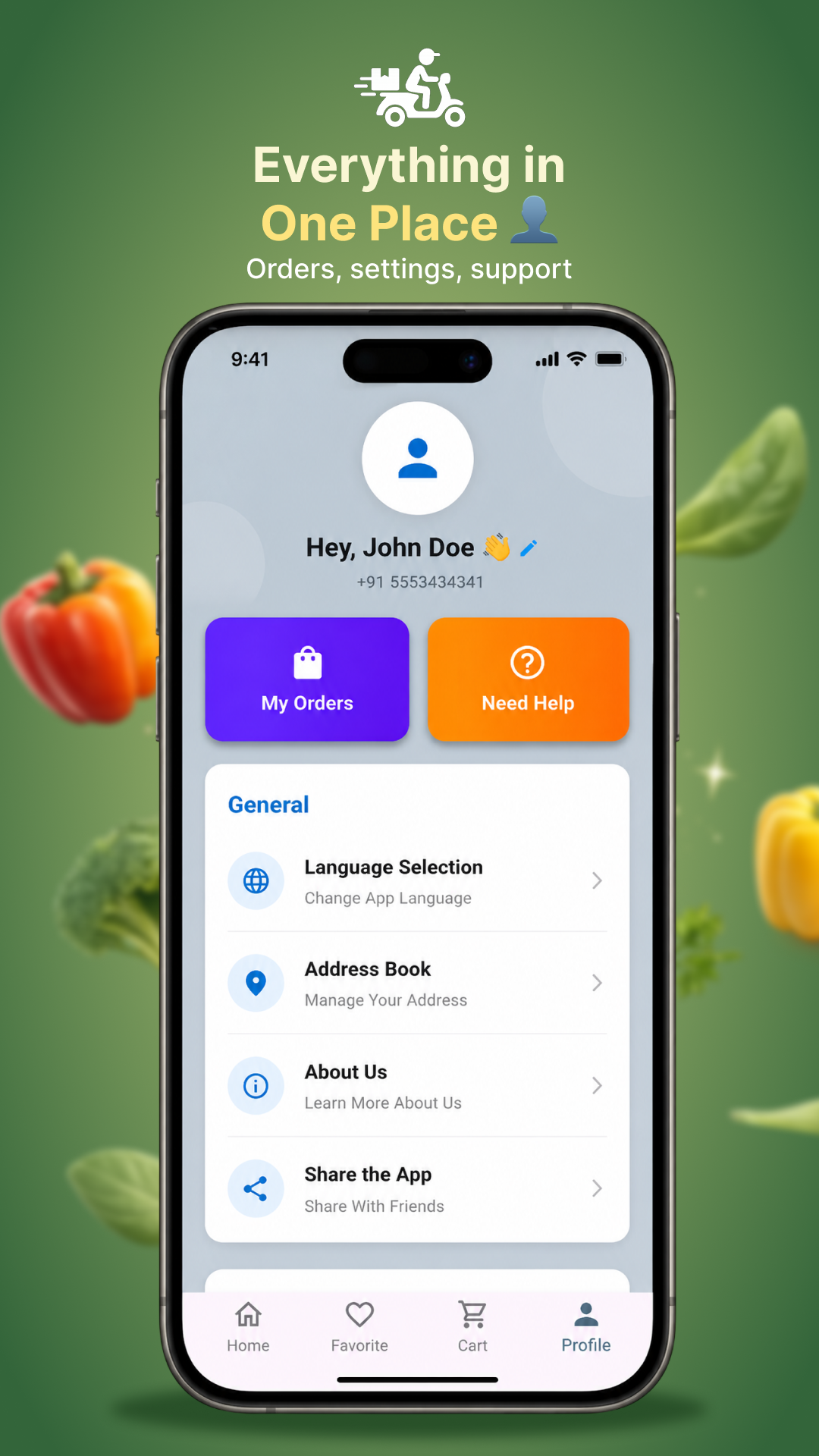 Profile screenshot