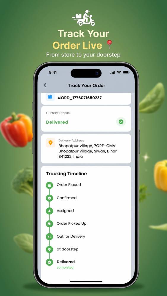 Order Tracking screenshot